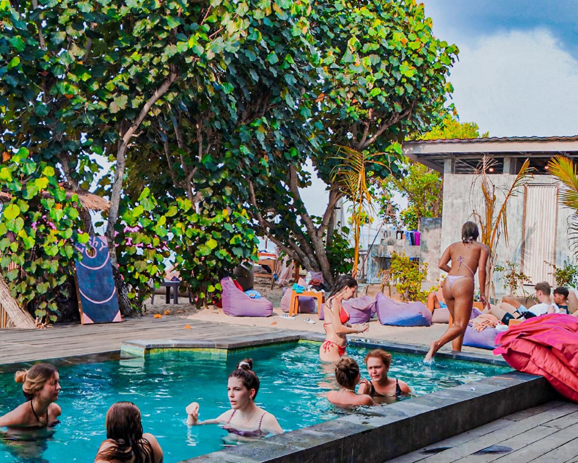Lushy Hostel Nusa Penida Toyapakeh Exterior photo